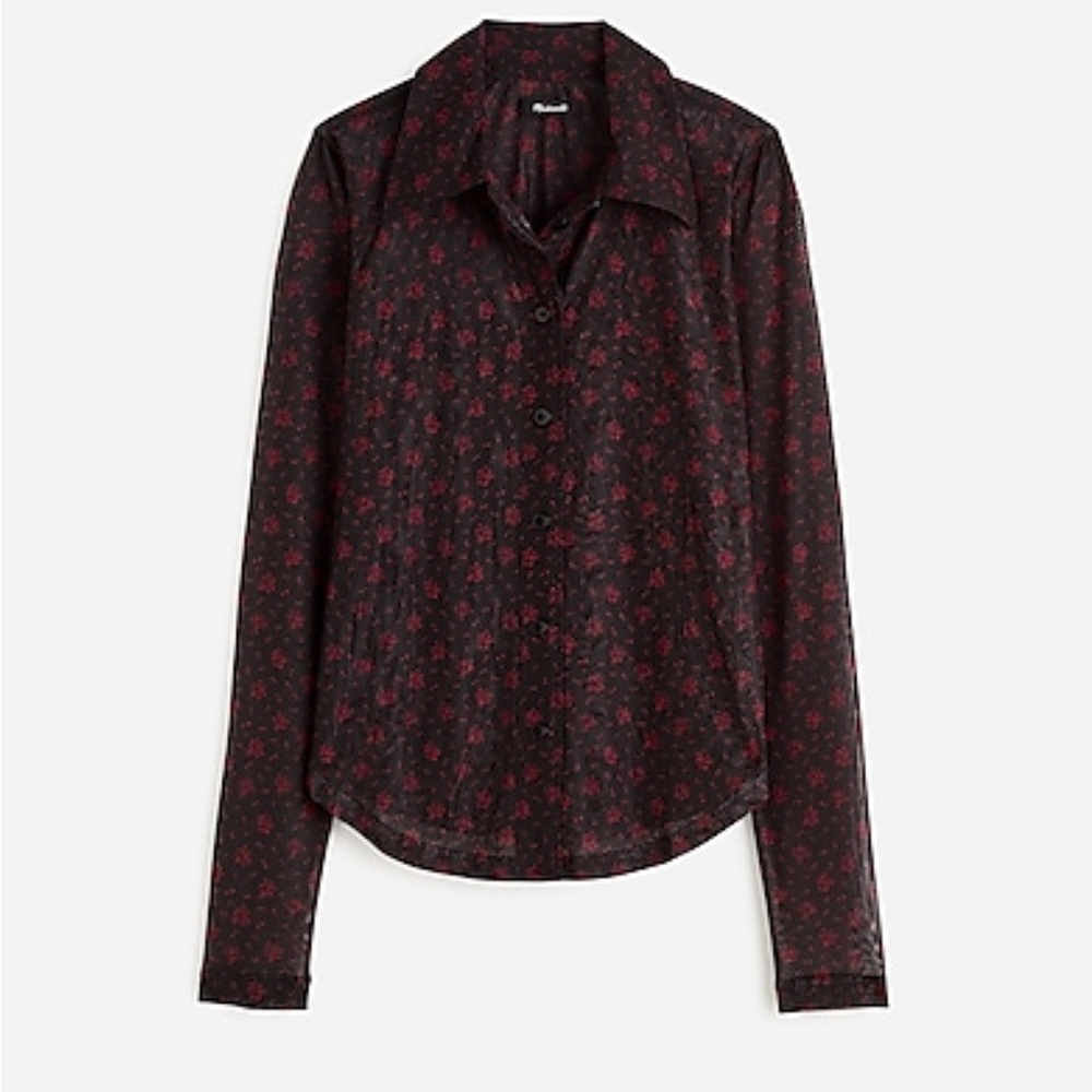 Madewell long sleeve button-front